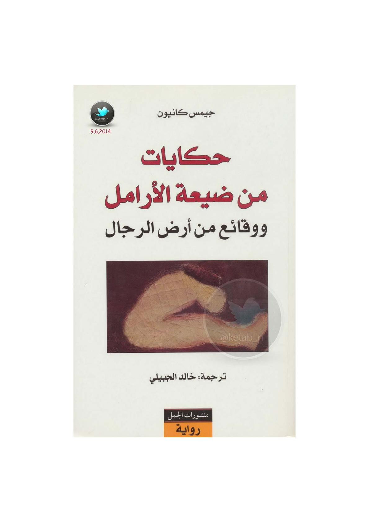 حكايات من ضيعة الأرامل ووقائع من أرض الرجال رواية لـ جيمس كانيون