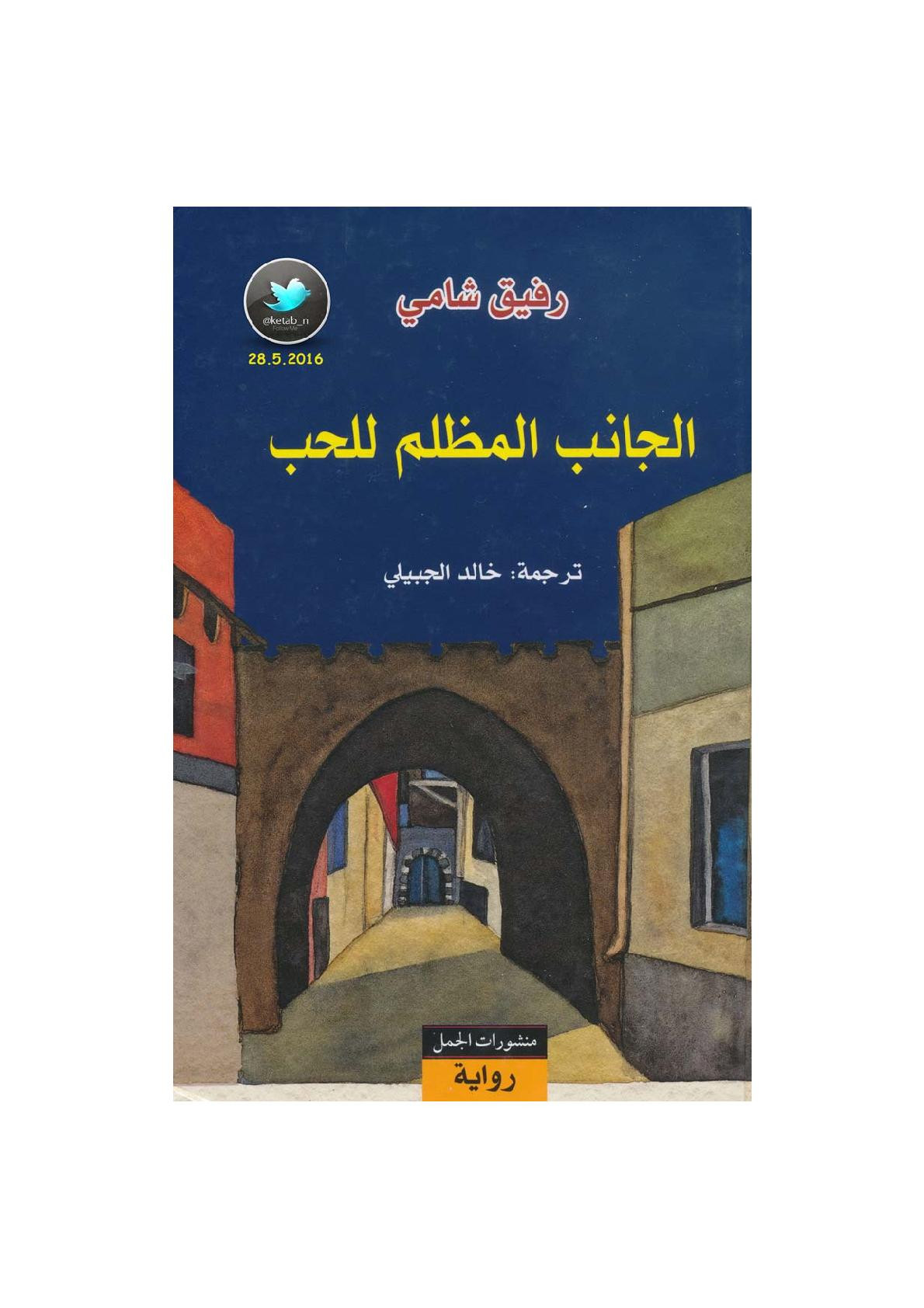 الجانب المظلم للحب رواية لـ رفيق شامي