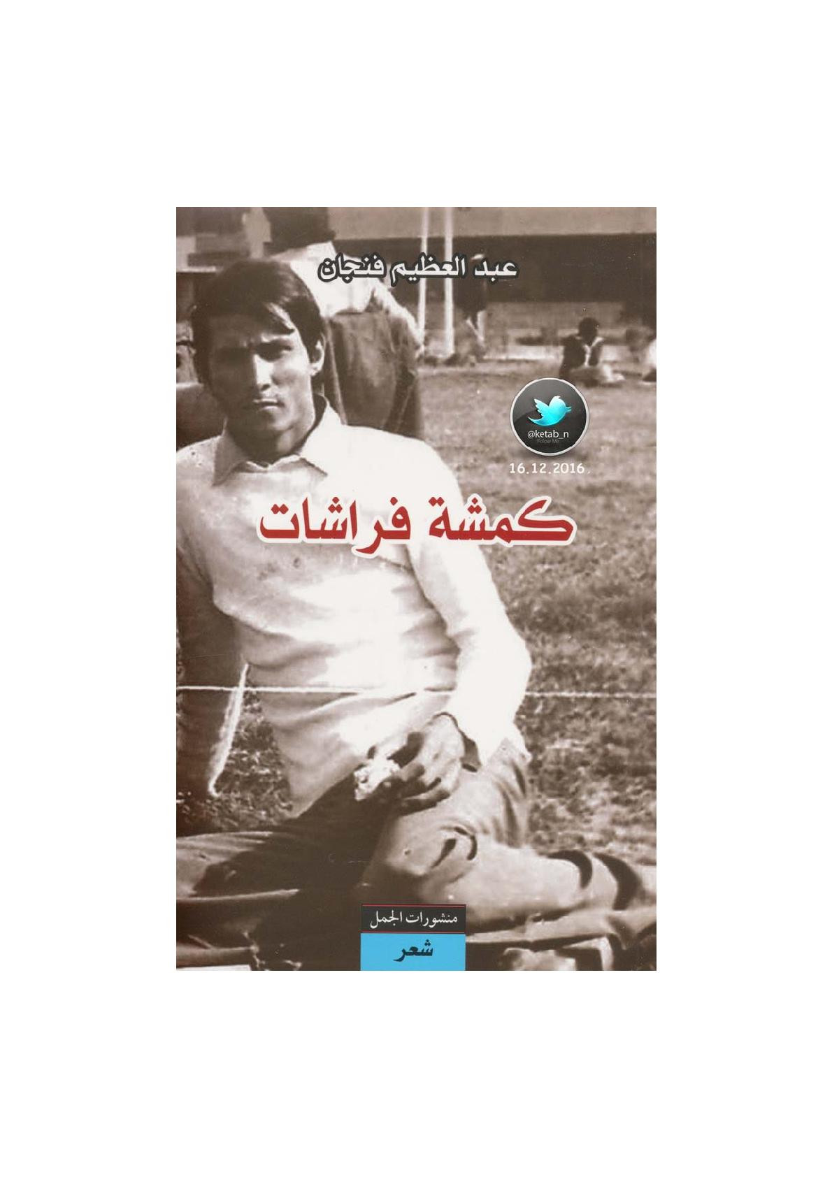 كمشة فراشات شعر لـ عبد العظيم فنجان
